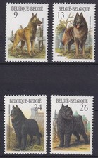 Belgium 1986 Fauna, Dogs MNH**