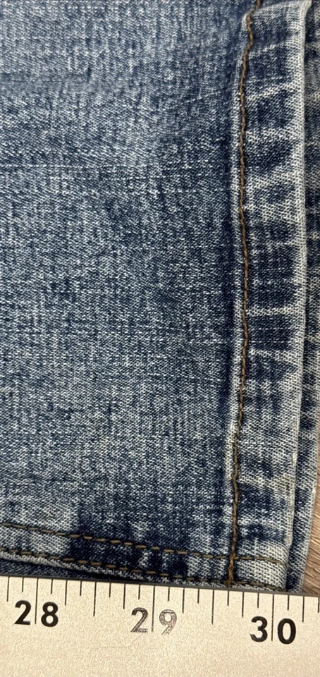 Pantalones de mezclilla vintage años 90/Y2K campana súper bajos/pierna acampanada hippy/boho/vaquera/talla 9 Foto 4 de 4