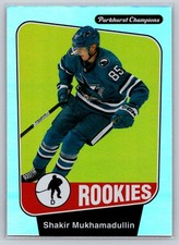 2024-25 Parkhurst Champions Rookies Rainbow Parallel Shakir Mukhamadullin RC San