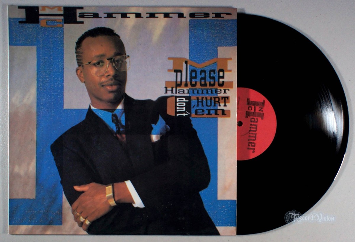 MC Hammer - Please Hammer Don't Hurt 'Em (1990) Vinyl LP • U