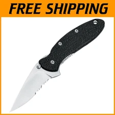 Scallion Pocket Knife - EDC Stainless Steel Drop Point Blade