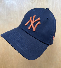 New Era New York Yankees 9FORTY Basecap schwarz/orange, ungetragen, neu