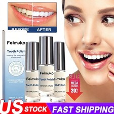 1-3PACK 5ml Tooth Polish,Tooth Paint, Natural Teeth Whitening Paint USA  20 off  