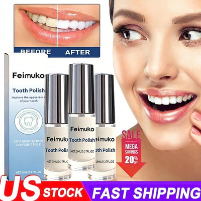 #ad 1 3PACK 5ml Tooth PolishTooth Paint Natural Teeth Whitening Paint USA （20%off） $15.99