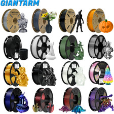 Kaufe 5 Zahl 3Neu GIANTARM 3D Drucker Filament 1KG 1.75MM PLA HS-PLA PETG TPU