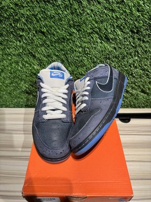 Size 7.5M/9W - Nike SB Dunk Low Concepts Blue Lobster Sz 7.5M 313170-342 Pre-Own