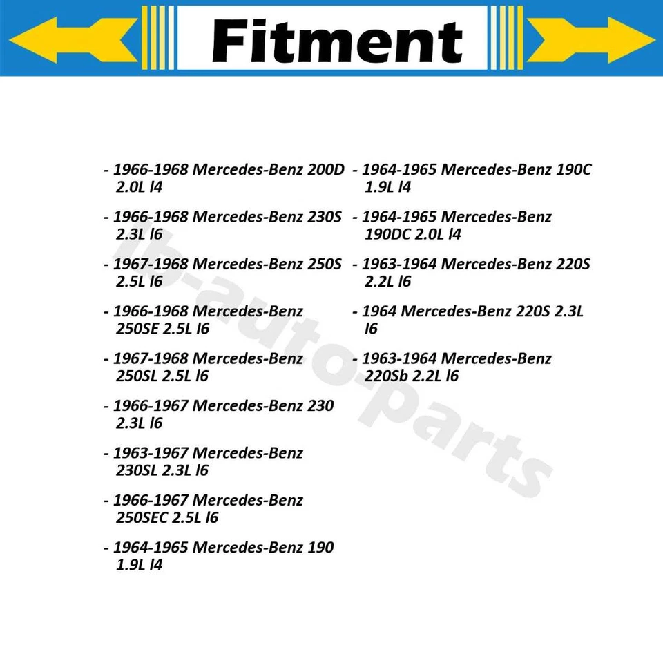 Manguera de freno delantera Sunsong 2x para Mercedes-Benz 300SD 1979-1980 Foto 3 de 4