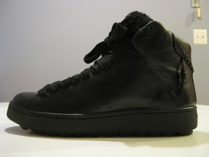 coach black high top sneakers