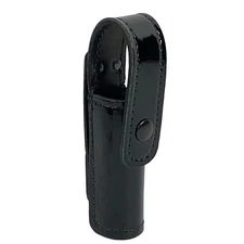 Stallion Leather Flashlight Holder SFR-3 Strion Scorpion 6P Covered Bk Hi Gloss