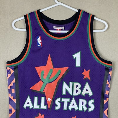 【XL】mitchell&ness NBA ALL-STAR Mitchell&Ness NBA All Stars Basketball Jersey Purple Hardway