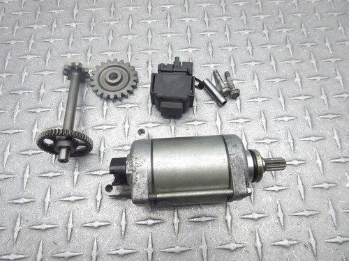 2007 07-08 Honda CBR600RR CBR 600RR Tested Works Starter Motor Gear Relay Lot - Picture 9 of 11