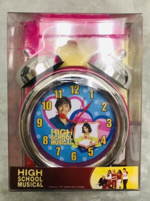 #ad #ad Disney High School Musical Twin Bell Alarm Clock New In Box HSB 77B $13.19