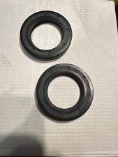 Metric Oil Shaft Seal 45 x 75 x 10mm Double Lip with spring 2pc