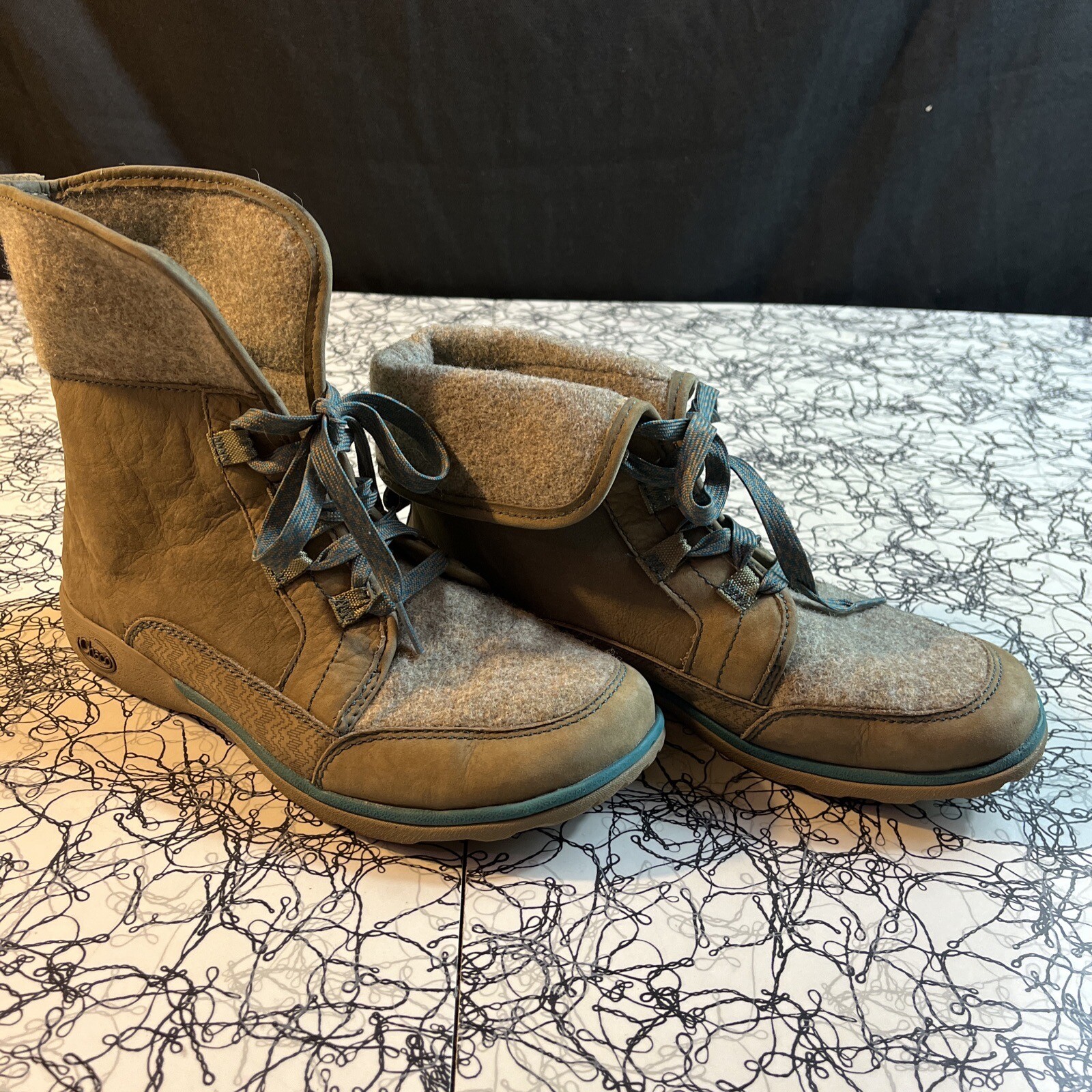 Chaco Barbary Boots Women’s Size 8.5 Sandstone