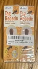 Tag Recede Bee Venom Treatment Spray - Wart Treatment - EX 05/27 - LOT of 2