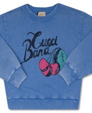 Sweatshirt Gucci Kids Sz 5 Years Long Sleeved Cherry Print NWT