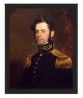 ROBERT E. LEE CONFEDERATE CIVIL WAR GENERAL PAINTING 8X10 FRAMED PHOTOGRAPH