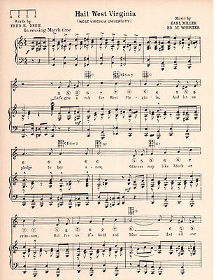COLORADO Vtg DENVER UNIVERSITY College song 'HAIL' COLORADO Vtg DENVER UNIVERSITY College song 'HAIL'