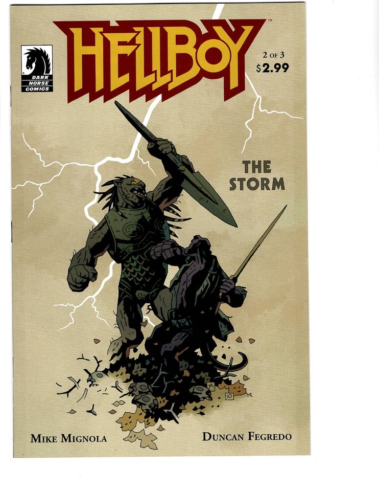 Dark Horse Hellboy The Storm 1, 2, 3 Complete / Mike Mignola - C35 ...
