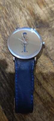 Hotel Concorde Lafayette Paris Promotional VIP Watch Real Leather Cuir Veritable