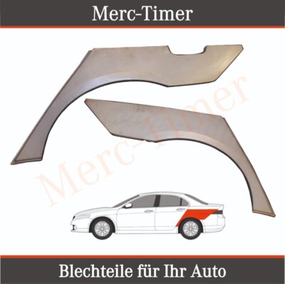 Honda Accord 2002-08 Limousine Paar Reparaturblech Radlauf Hinten Rechts Links