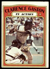 1972 Topps Clarence Gaston . San Diego Padres #432