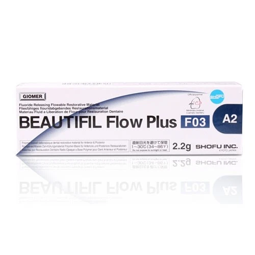 SHOFU DENTAL BEAUTIFIL FLOW PLUS F03 LOW FLOW - A2 2.2 GM SYRINGE