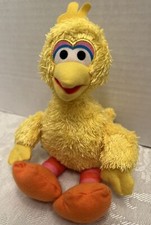   Hasbro Sesame Street Big Bird  Plush 9" Stuffed Animal Toy Fuzzy Yellow 2010