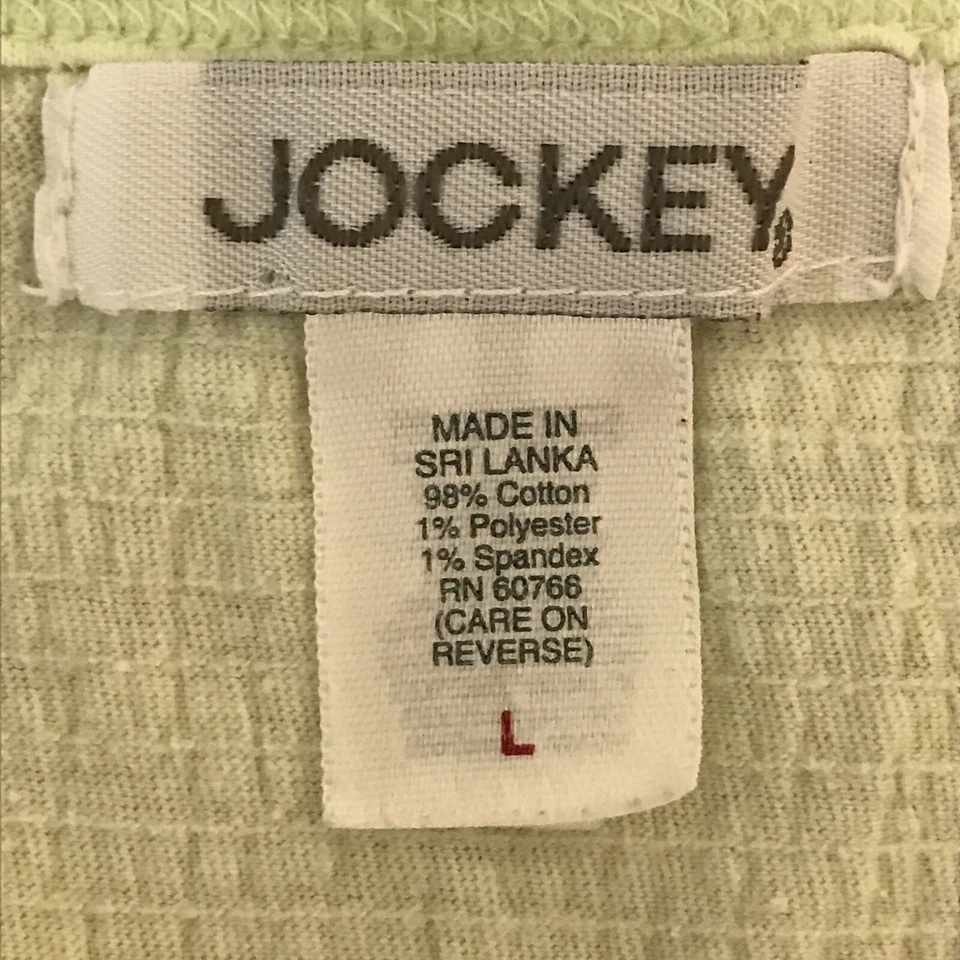 Camiseta regata feminina Jockey grande verde limão sem mangas - Imagem 4 de 4