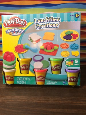play doh lunchtime creations