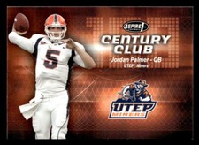 Jordan Palmer 2007 SAGE Aspire  Card #C9 UTEP Miners