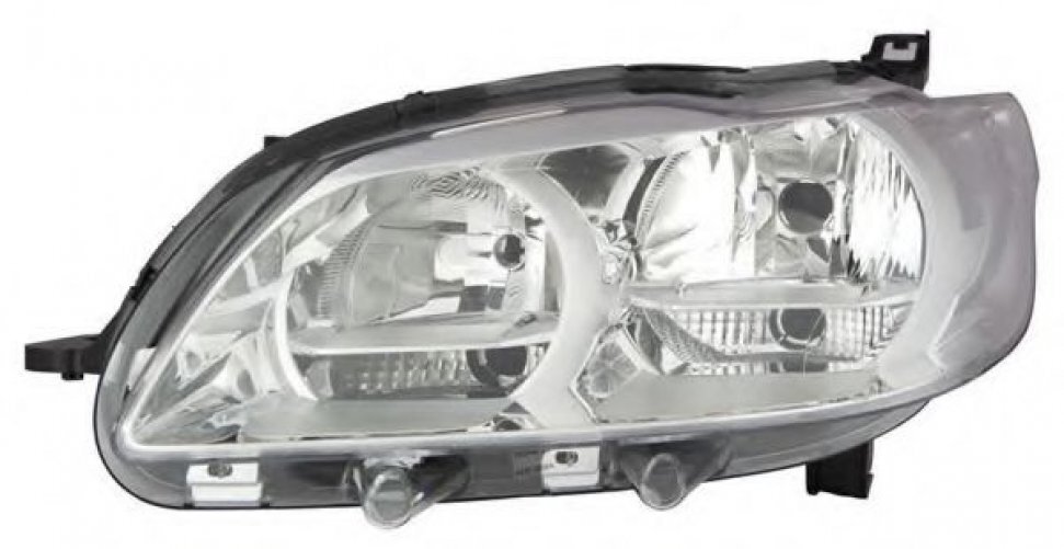 Phare avant gauche Peugeot 301 2012-2017 optique de phare avant gauche halogene h7