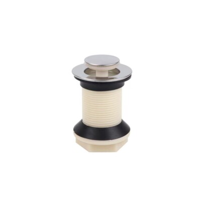 ABLAUFGARNITUR CLICK CLACK UNIVERSAL KAPPE WASCHTISCH SPÜLE BIDET 1/4'' 02062 SC0