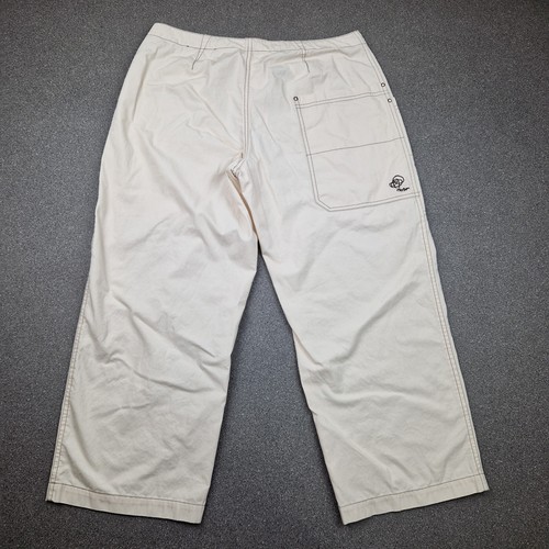Patagonia Trousers Womens Medium White Rhythm Combat Pants Vintage Y2k 00s - Picture 2 of 13