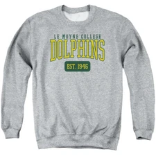 Le Moyne College Adult Crewneck Sweatshirt Est. Date, Athletic Heather, S-3XL