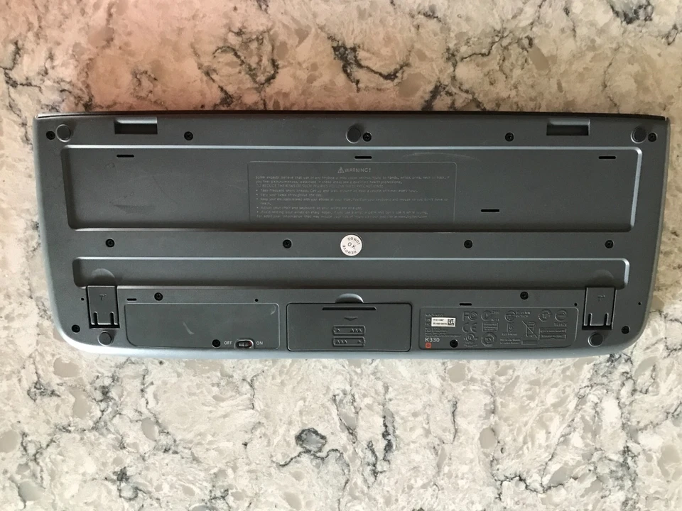 Logitech Logicool K330 Wireless Keyboard ENG/Chinese Layout (NO Receiver) (IL... - Image 2 of 2