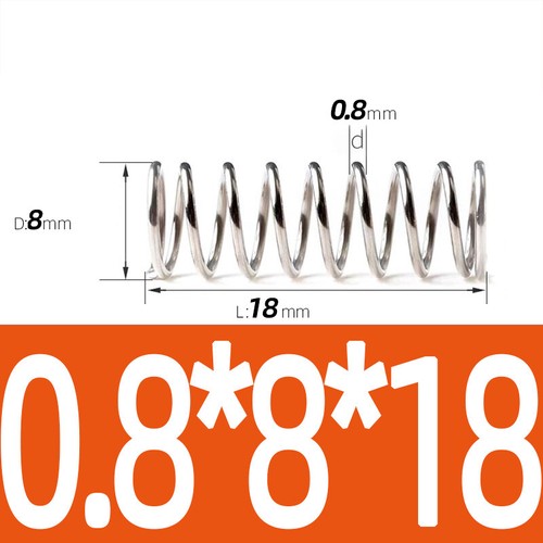 Compression Spring Steel 0.2 - 1mm Wire Dia 2mm - 12mm OD Small Pressure Springs - Picture 78 of 130