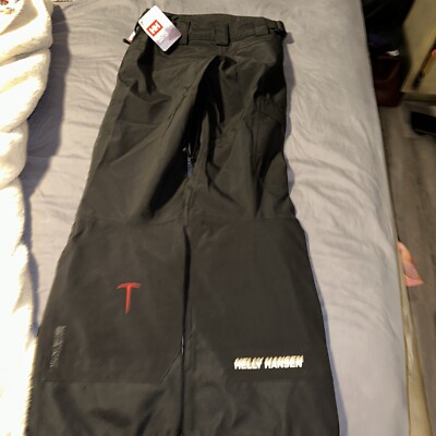 HellyHansen スノーボードパンツ 黒 Lサイズ Helly Hansen 子供用スキースノーボードパンツ 黒 - メルカリ