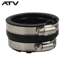 For Yamaha Grizzly /Rhino 660 Carb Intake Manifold Boot W/Clamps 5KM-13596-00-00