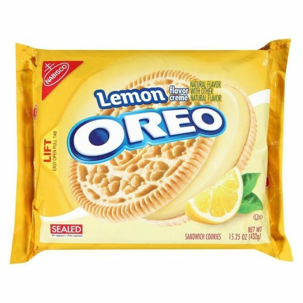 Nabisco Double Stuf Oreo Heads or Tails Sandwich Cookies 15.25 Oz for