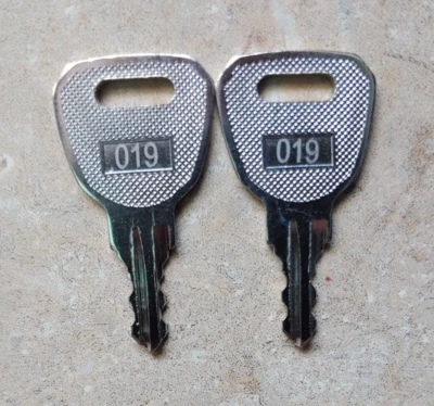 APG 019 Key Pair for Soma Arlo 330 410 Cash Drawer POS Register KPK-04-019