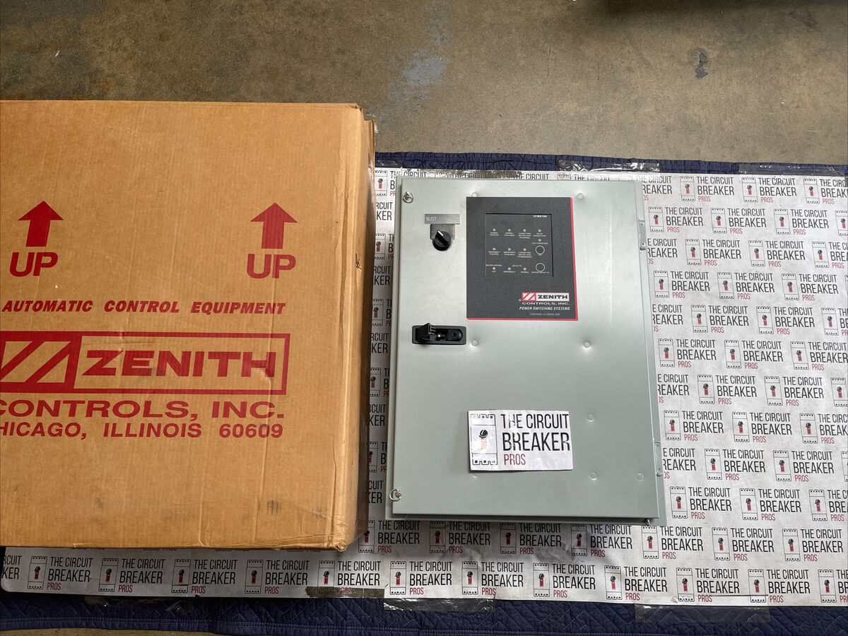 Zenith Controls ZTGU2k8ec Automatic Transfer Switch MX100 Zenith Controls ZTGU2k8ec Automatic Transfer Switch MX100
