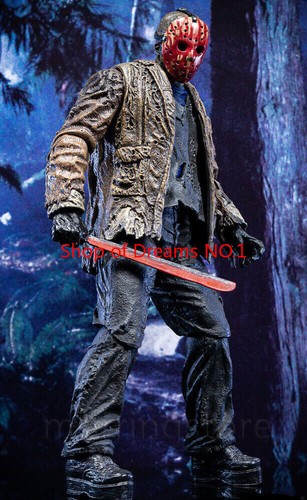 NECA Freddy Vs Jason Ultimate Jason Voorhees 7" Action Figure Model PVC Doll Toy - Picture 6 of 12