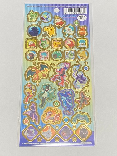 Pokemon Stickers Shopro 1 Japan 9cm x 20cm