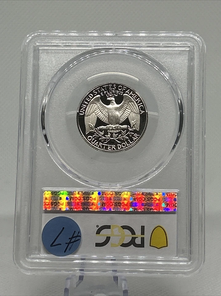 1983-S PF69 Washington Quarter, Deep Cameo PROOF, PCGS PR 69 DCAM✨🇺🇸💯 - Image 3 of 4