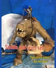 Rancor Armor And Saddle PREORDER Custom Made For Vintage 1984 Star Wars Figure