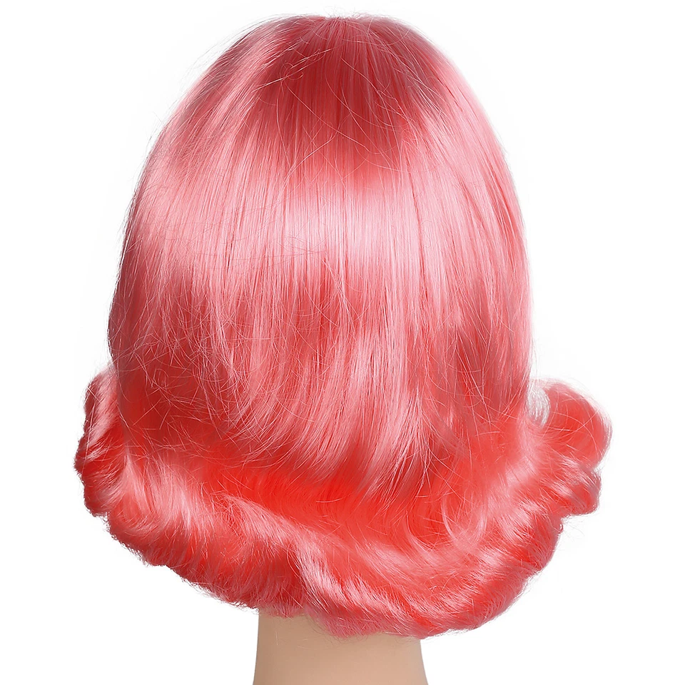 Peluca corta Lucy abatible años 60 - pelucas con encaje Foto 4 de 4