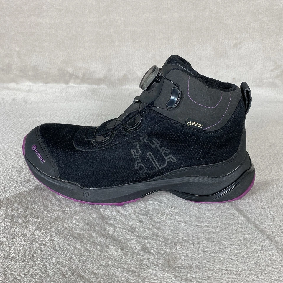 Botas Medianas ICEBUG Detour BOA Para Mujer Talla 7.5 Negras Impermeables Gore-Tex NUEVAS Foto 2 de 4
