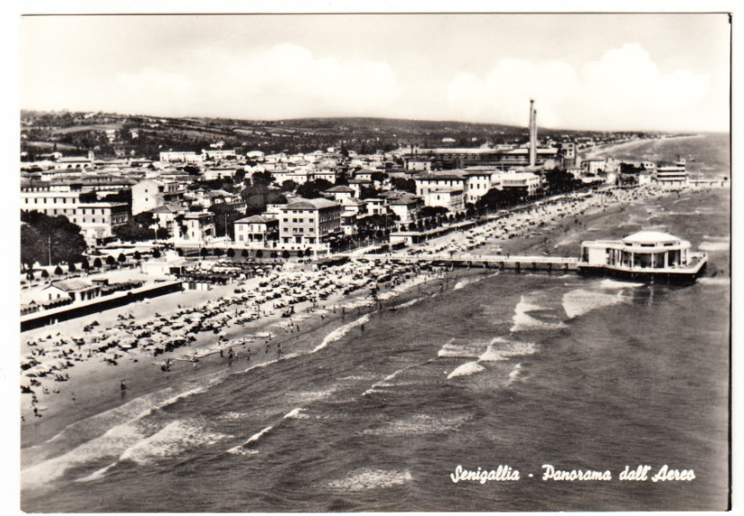 26-04271 - SENIGALLIA ANCONA - PANORAMA AEREO NON VIAGGIATA