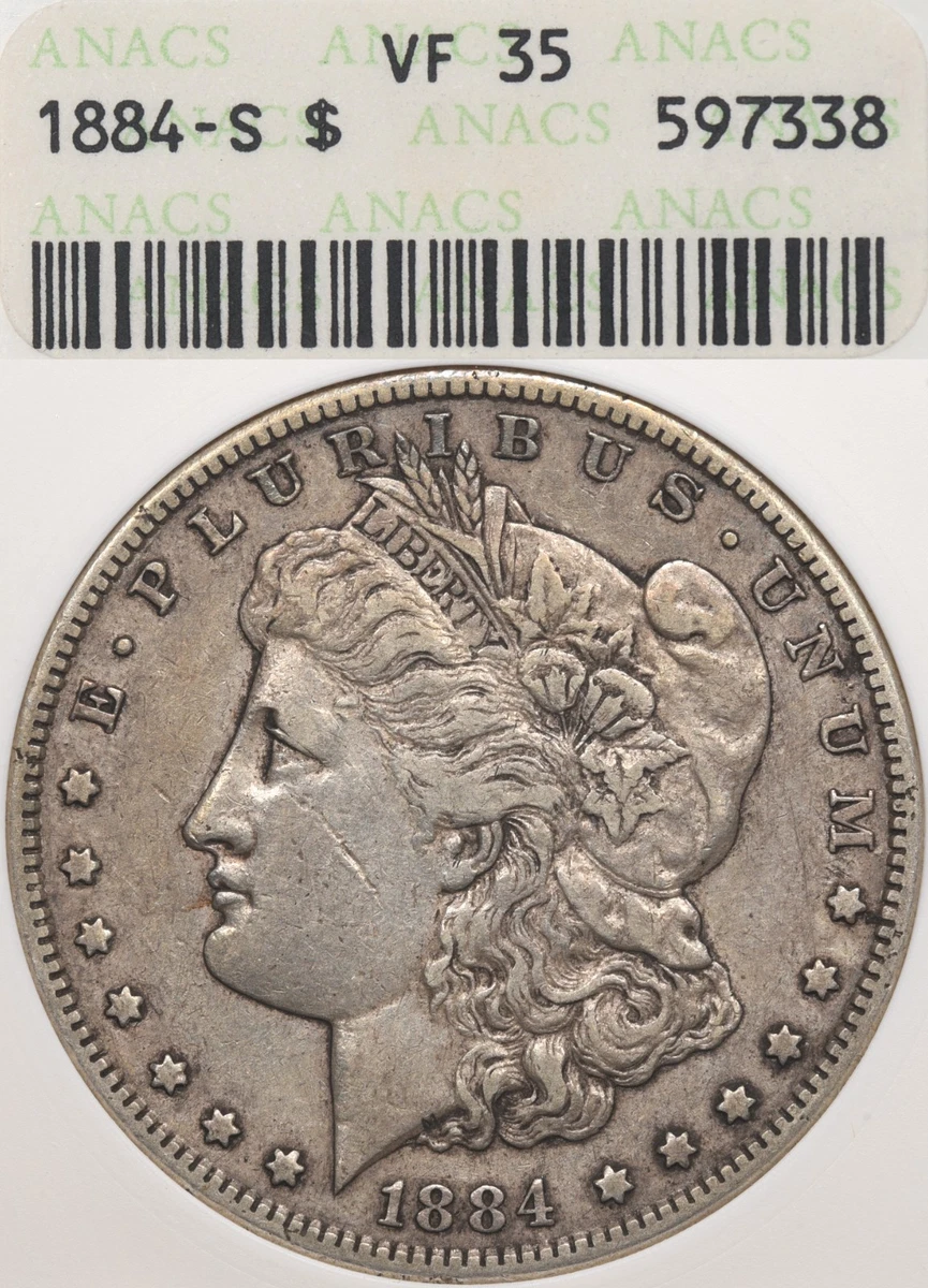 1884 Year Morgan US Dollars (1878-1921) for sale | eBay